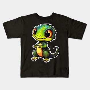 Cute Iguana - Iguana Mom Funny Iguanas Kids T-Shirt